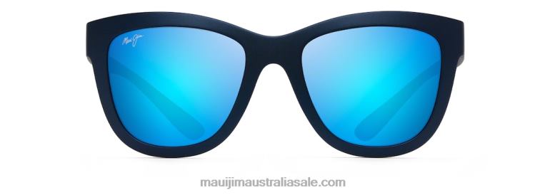 Anuenue Polarized Classic Sunglasses Maui Jim TVVRT109 Matte Blue/Blue Hawaii