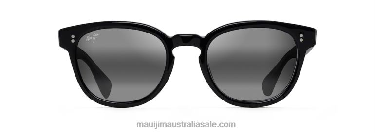Cheetah 5 Polarized Classic Sunglasses Maui Jim TVVRT136 Black with Crystal/Neutral Grey