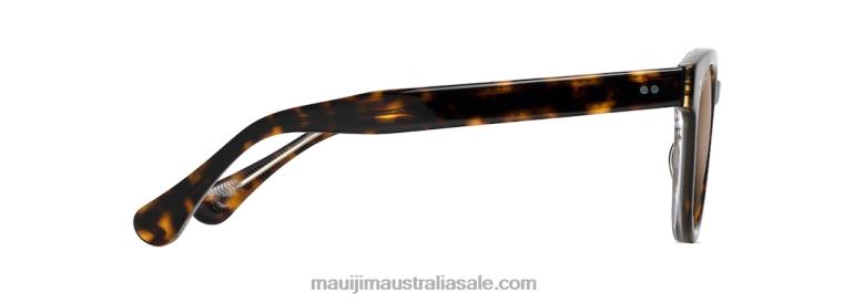 Cheetah 5 Polarized Classic Sunglasses Maui Jim TVVRT138 Tortoise with Crystal/HCL Bronze