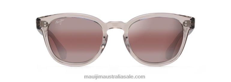 Cheetah 5 Polarized Classic Sunglasses Maui Jim TVVRT140 Crystal with a Hint of Pink/Rose