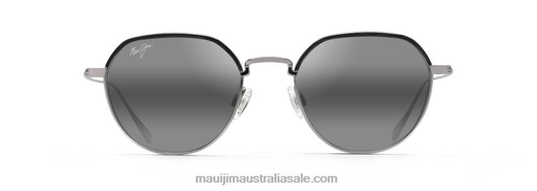 Island Eyes Polarized Classic Sunglasses Maui Jim TVVRT82 Titanium/Neutral Grey