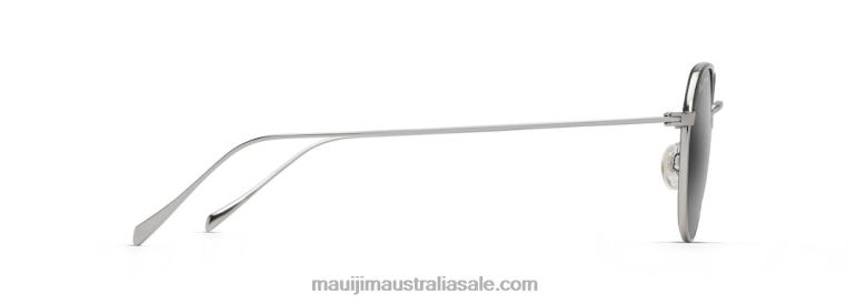 Island Eyes Polarized Classic Sunglasses Maui Jim TVVRT82 Titanium/Neutral Grey