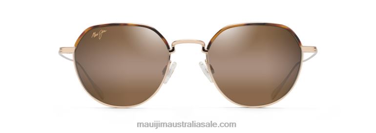 Island Eyes Polarized Classic Sunglasses Maui Jim TVVRT84 Gold/HCL Bronze