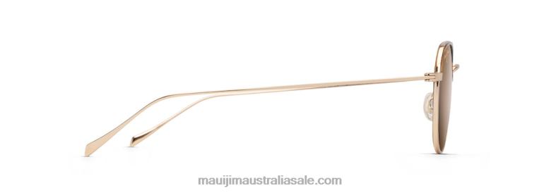 Island Eyes Polarized Classic Sunglasses Maui Jim TVVRT84 Gold/HCL Bronze