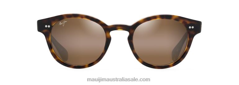 Joy Ride Polarized Classic Sunglasses Maui Jim TVVRT133 Tortoise with Crystal/HCL Bronze