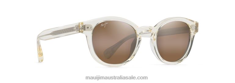 Joy Ride Polarized Classic Sunglasses Maui Jim TVVRT134 Vintage Crystal/HCL Bronze