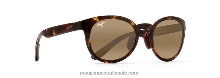 Keanae Polarized Classic Sunglasses Maui Jim TVVRT428 Olive Tortoise/HCL Bronze