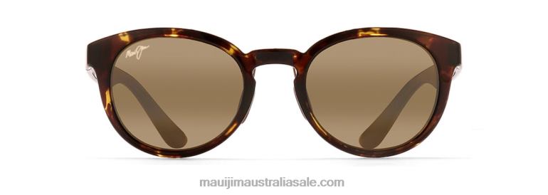 Keanae Polarized Classic Sunglasses Maui Jim TVVRT428 Olive Tortoise/HCL Bronze