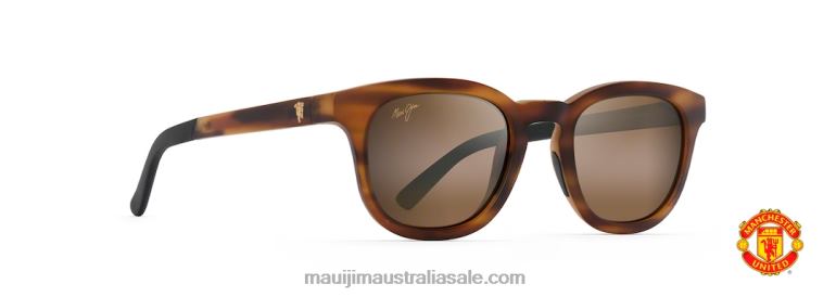 Koko Head Polarized Classic Sunglasses Maui Jim TVVRT247 Matte Tortoise/HCL Bronze