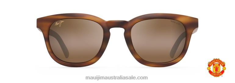 Koko Head Polarized Classic Sunglasses Maui Jim TVVRT247 Matte Tortoise/HCL Bronze
