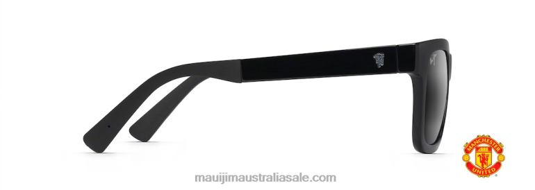 Mongoose Polarized Classic Sunglasses Maui Jim TVVRT265 Black Gloss/Neutral Grey