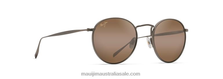 Nautilus Asian Fit Polarized Classic Sunglasses Maui Jim TVVRT358 Antique Bronze/HCL Bronze