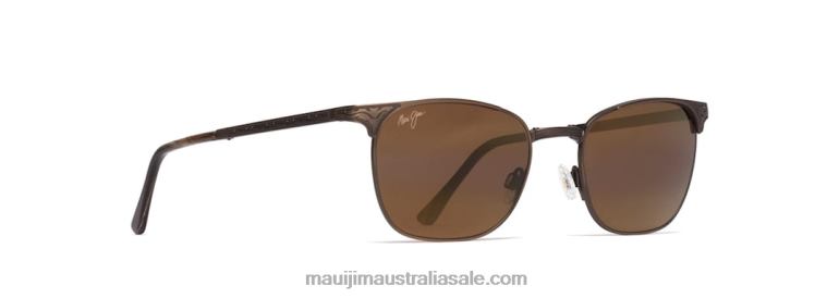 Stillwater Polarized Classic Sunglasses Maui Jim TVVRT420 Antique Gold/HCL Bronze