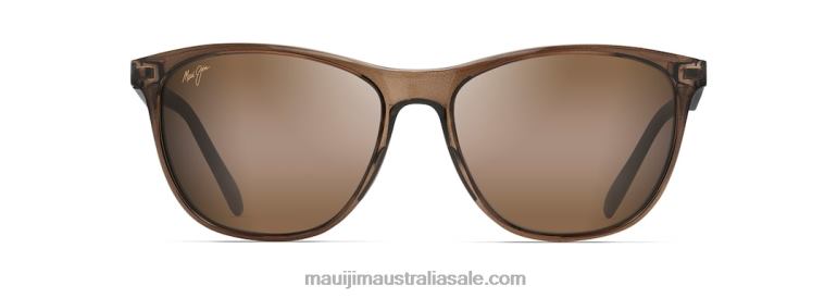 Sugar Cane Polarized Classic Sunglasses Maui Jim TVVRT377 Transparent Mocha/HCL Bronze