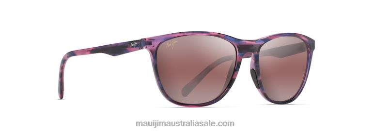 Sugar Cane Polarized Classic Sunglasses Maui Jim TVVRT378 Lilac Sunset/Rose