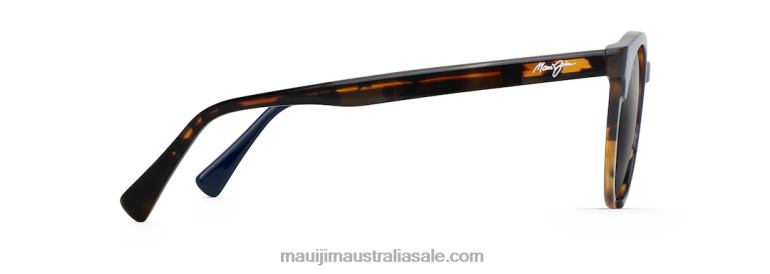 Upside Down Falls Polarized Classic Sunglasses Maui Jim TVVRT156 Navy/Neutral Grey