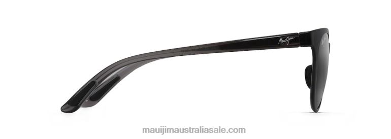 Wailua Polarized Classic Sunglasses Maui Jim TVVRT116 Translucent Grey/Neutral Grey