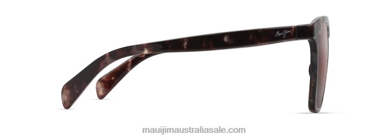 Liquid Sunshine Polarized Fashion Sunglasses Maui Jim TVVRT32 Red Tortoise/Rose
