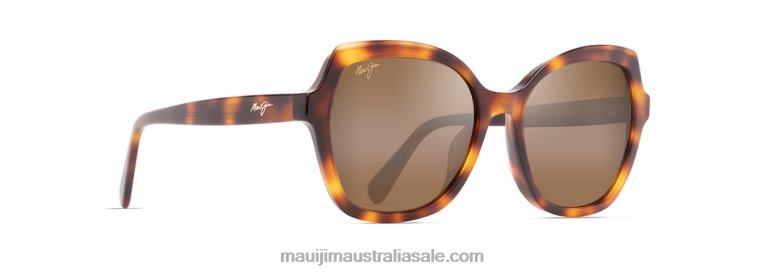 Mamane Polarized Fashion Sunglasses Maui Jim TVVRT24 Tortoise/HCL Bronze