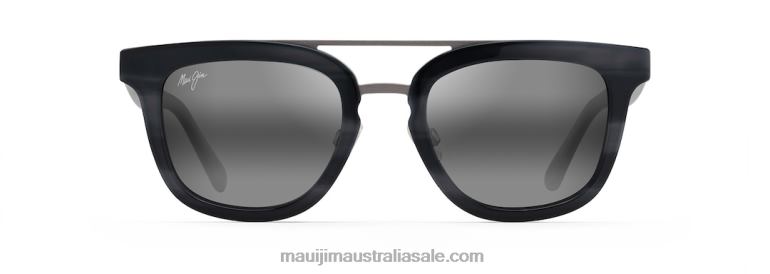 Relaxation Mode Polarized Fashion Sunglasses Maui Jim TVVRT159 Grey Tortoise/Neutral Grey