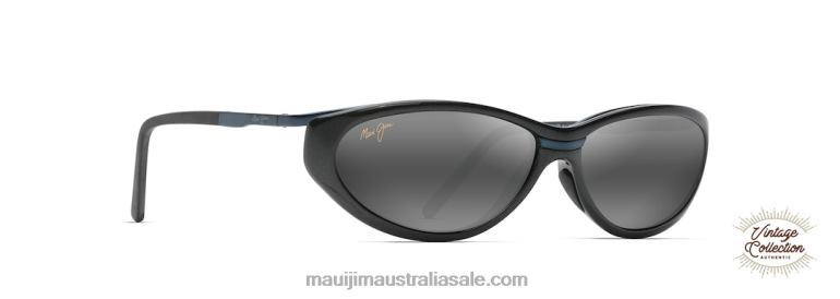 Oasis Polarized Vintage Sunglasses Maui Jim TVVRT440 Gunmetal/Neutral Grey