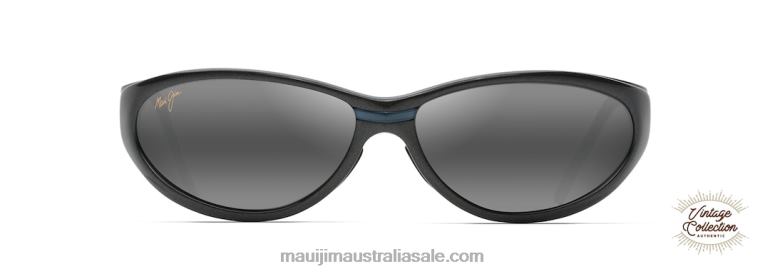 Oasis Polarized Vintage Sunglasses Maui Jim TVVRT440 Gunmetal/Neutral Grey
