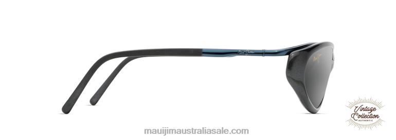 Oasis Polarized Vintage Sunglasses Maui Jim TVVRT440 Gunmetal/Neutral Grey