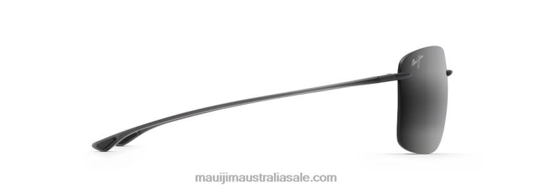 Hema Polarized Rimless Sunglasses Maui Jim TVVRT270 Matte Grey/Neutral Grey