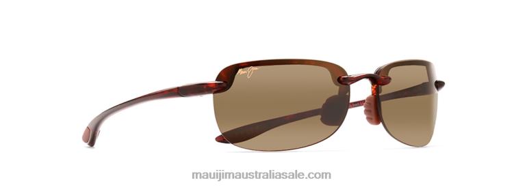 Sandy Beach Polarized Rimless Sunglasses Maui Jim TVVRT432 Tortoise/HCL Bronze
